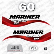 Mariner 60 Four Stroke Efi Outboard 2014 Aftermarket Decal Adesivo Sticker Set Mariner 60 Four Stroke Efi Outboard 2014 Aftermarket Decal Adesivo Sticker Set