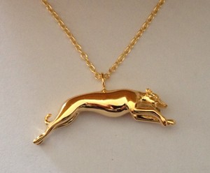 greyhound pendant