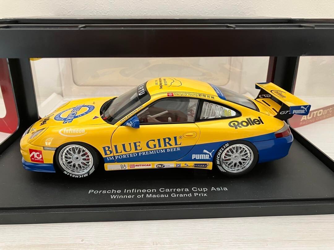 ミニカー AUTOart Porsche 911(997) GT3 CUP 1/18 1/18 AUTOart 2006 Porsche 911 997 GT3 Cup PCCA Zhuhai