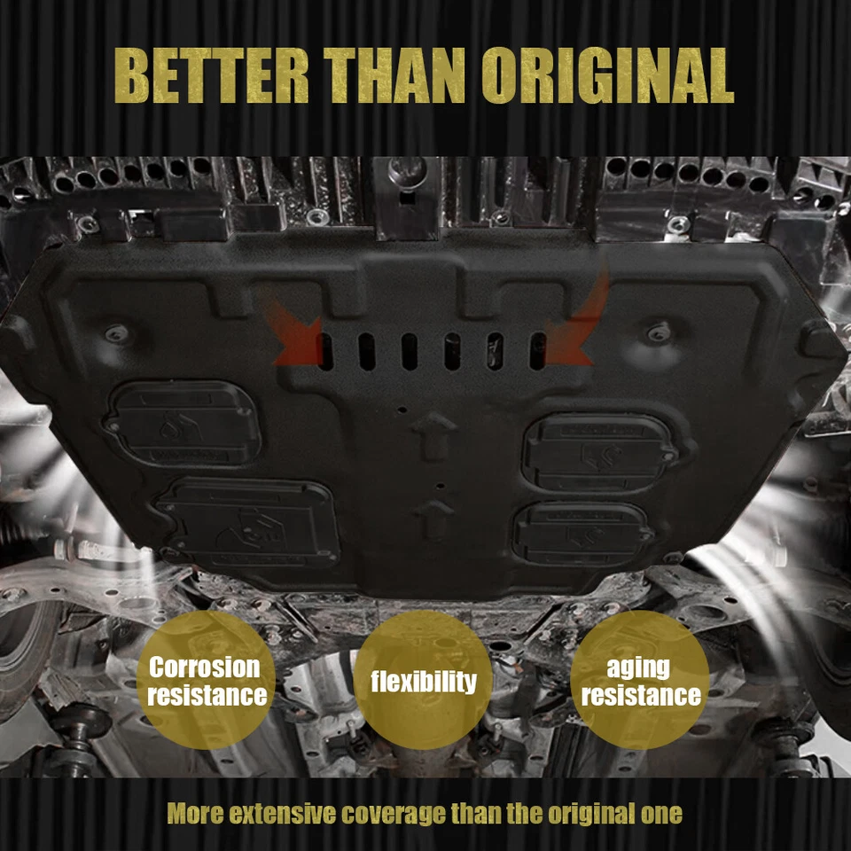 Engine Splash Guard For Chevrolet Malibu 2013-2015 Under Engine Shield Cover Foto 3 de 4