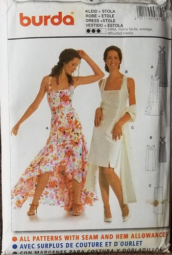 Burda Sewing Patterns Women's Mens Multi-sized Variety Dresses Shirts You-Choose - Picture 88 of 99