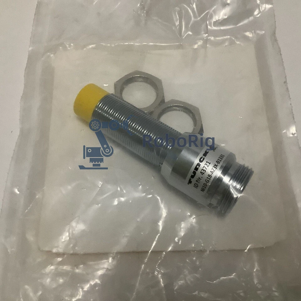 TURCK Ni10-G18-AZ3X-B1331 50MM Proximity Sensor NI10G18AZ3XB1331 No. 43721 (00) - Image 2 of 3