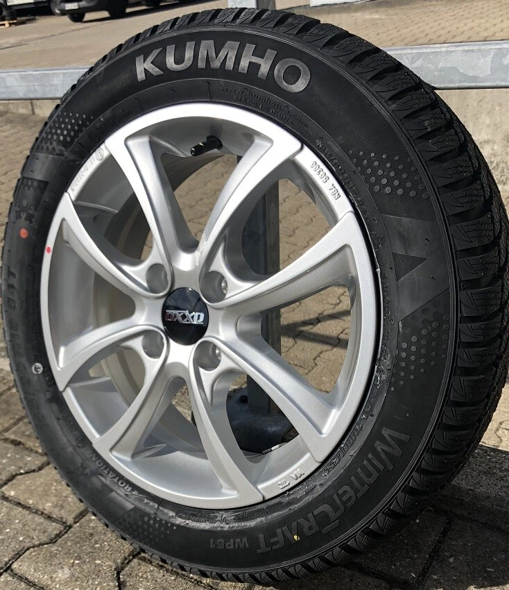 smart 453 Winterreifen Oxxo Telesto silber Alufelgen Michelin Fabrikneu RDKS - Bild 3 von 4