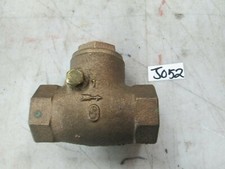 Brass Swing Check Valve 1" FNPT 125S 200 CWP New 