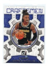 JA MORANT 2021-22 Donruss #4 Craftsmen Purple Press Proof Memphis Grizzlies