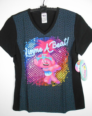 NEW SMALL ''CHEROKEE TOONIFORMS'' DREAMWORKS TROLLS Medical Scrub Shirt