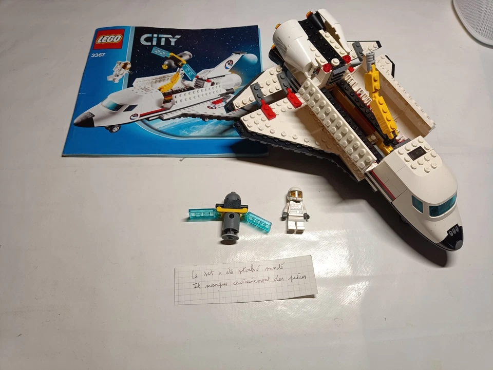 LEGO City 3367 Space Shuttle, photo 1 sur 4