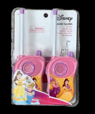 Disney Princess Walkie Talkie Toy Rapunzel Belle 49 MHZ New