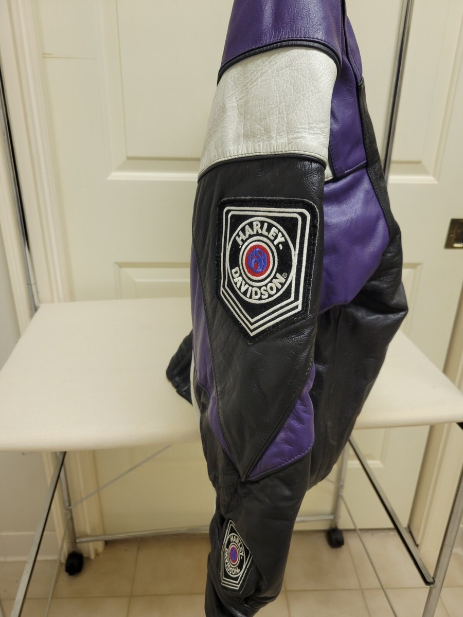 Harley Davidson Motorcycle Jacket Pro Player Wilsons Leather