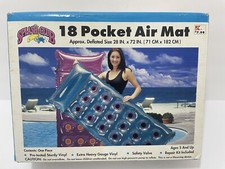 VTG Splash Club 18 Pocket Air Mat 28 X 72 K-Mart NOS