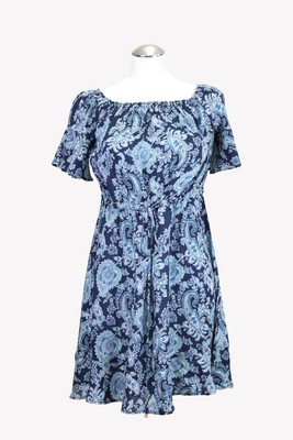 Michael Kors Damen Bademode Gr. 34 Blau NEU Badekleid Tunika Beachwear Sommer