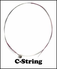 viola Steel String C-4 String for Student Viola in 15", 15.5", 16", 16.5"