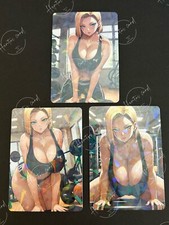 💗Dragon Ball Hentai Sexy Dea Waifu Anime Doujin Card 3 pezzi LZ-19
