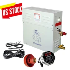 3-15KW Steam Generator Shower Sauna Bath Home Spa & ST-135 Controller Humidifier