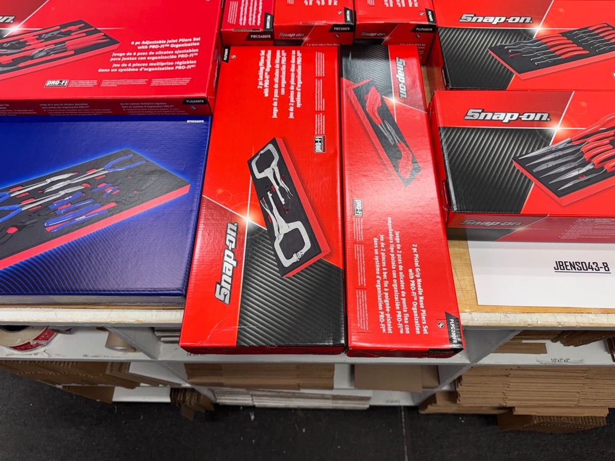 Snap-on Tools NEW 84pc Complete Cloud 9 Plier Foam Drawer Master