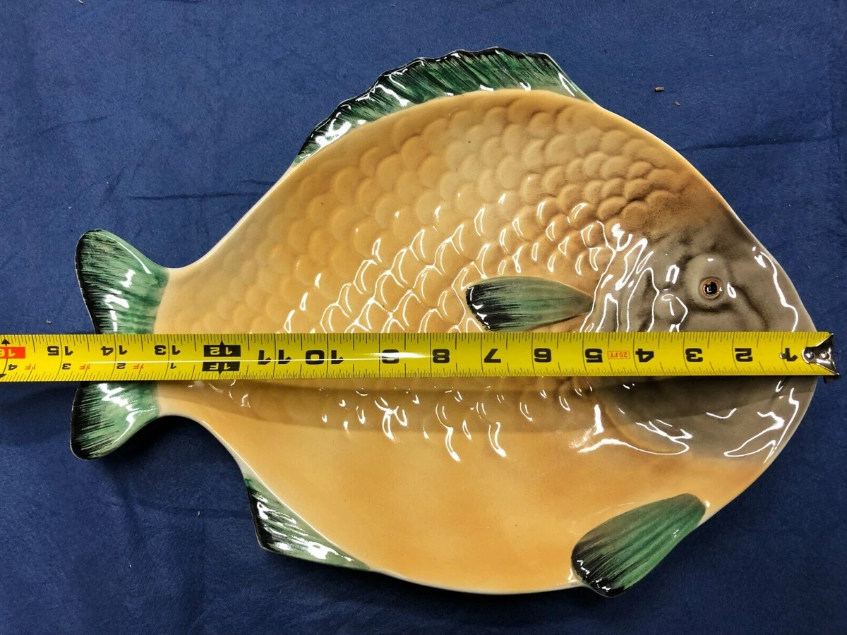 Vintage Shorter And Son Fish Plate Platter England Hand Painted