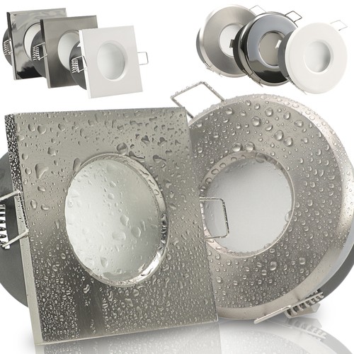 Stilvolle Led Einbaustrahler Bad Ip65 Flach Bild