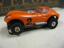 Aurora Vintage HO 1963   1969 Orange Cheetah Tuff Ones, B, Thunderjet 500