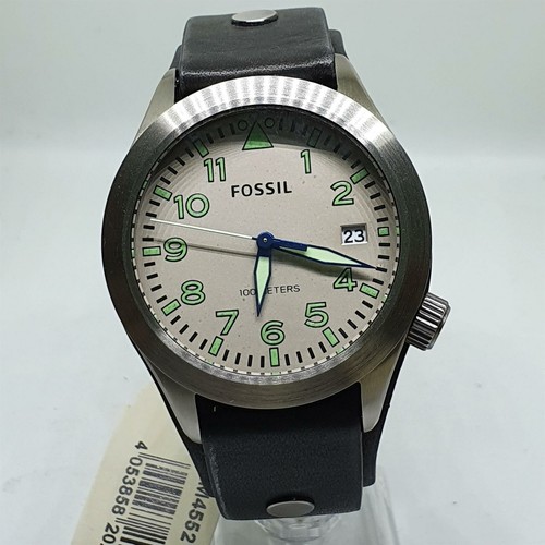 Fossil AM4552 Aeroflite Black Leather 