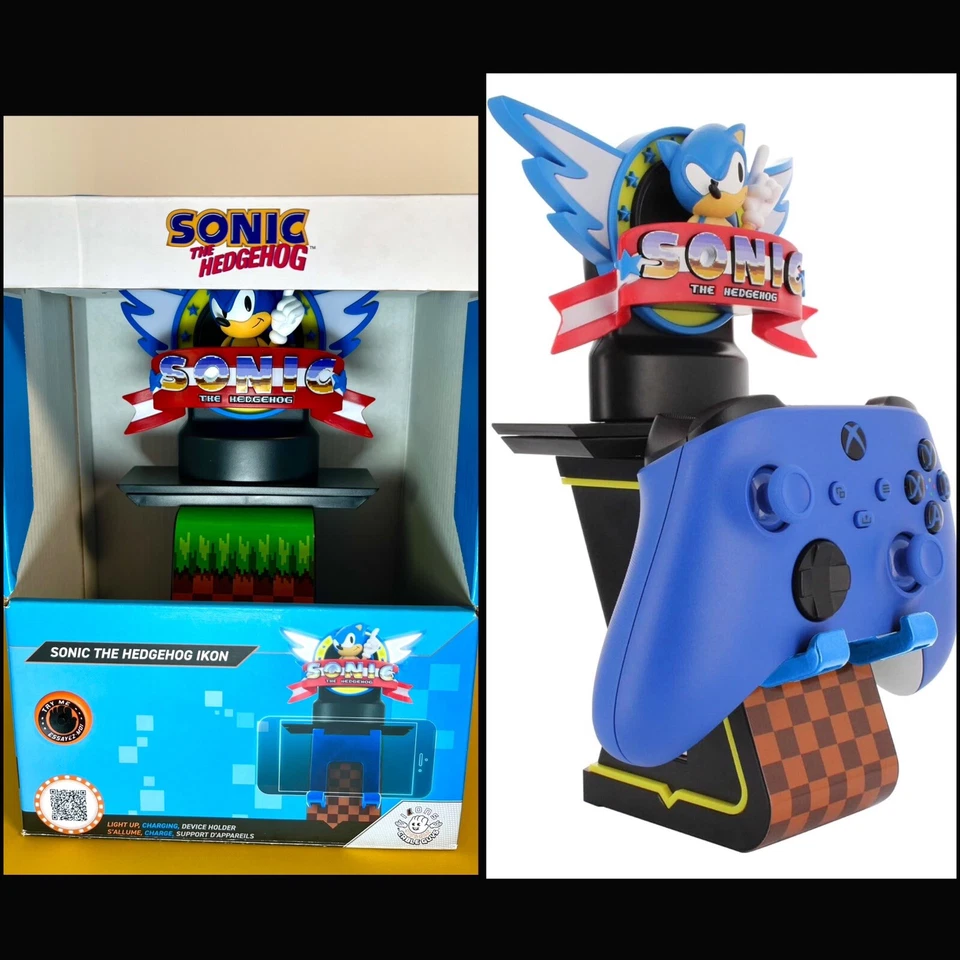 2023 Classic Sonic the Hedgehog Light-Up Ikon LED Controller/Phone Holder - Image 2 of 4