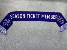 Lousiville City Soccer Scarf Ruffneck Season Ticket Holder