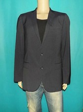 Sakko HUGO BOSS aiko1/Heise aus Baumwolle Gemischt Blau Gestreift Größe 50