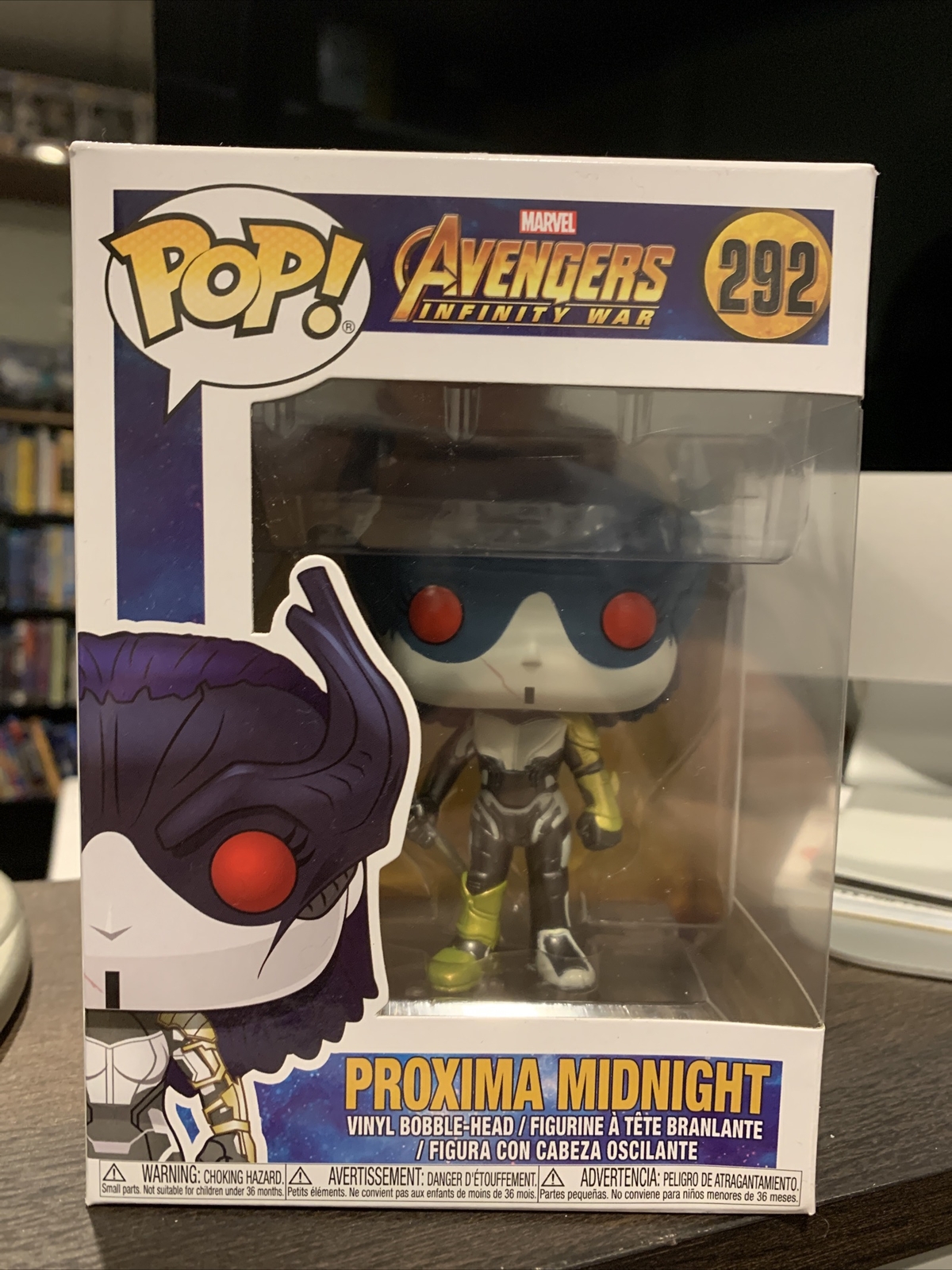 Funko Pop Infinity Guerra: Proxima Medianoche #292 &Quot;En Perfecto Estado&Quot;