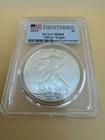 2019 1oz American Silver Eagle $1 PCGS MS69 First Strike Label "New"