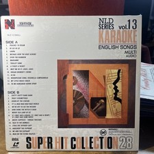 NLD SERIES ENGLISH SONGS KARAOKE Laserdisc Volume 13 Super Hit 28 Songs NLD-13 