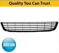 2009-2012 Front Lower Centre Bumper Grille Black Fits VW Golf MK6 New