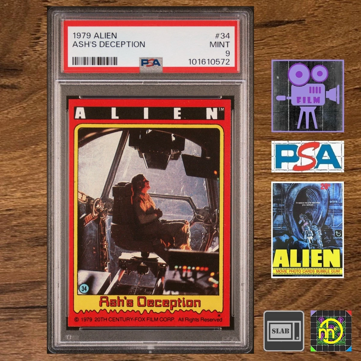 25+ Professional Sports Authenticator (PSA) Alien with Vintage