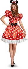 Licensed Disney Minnie Mouse Classic Women'S Adult Halloween Costume