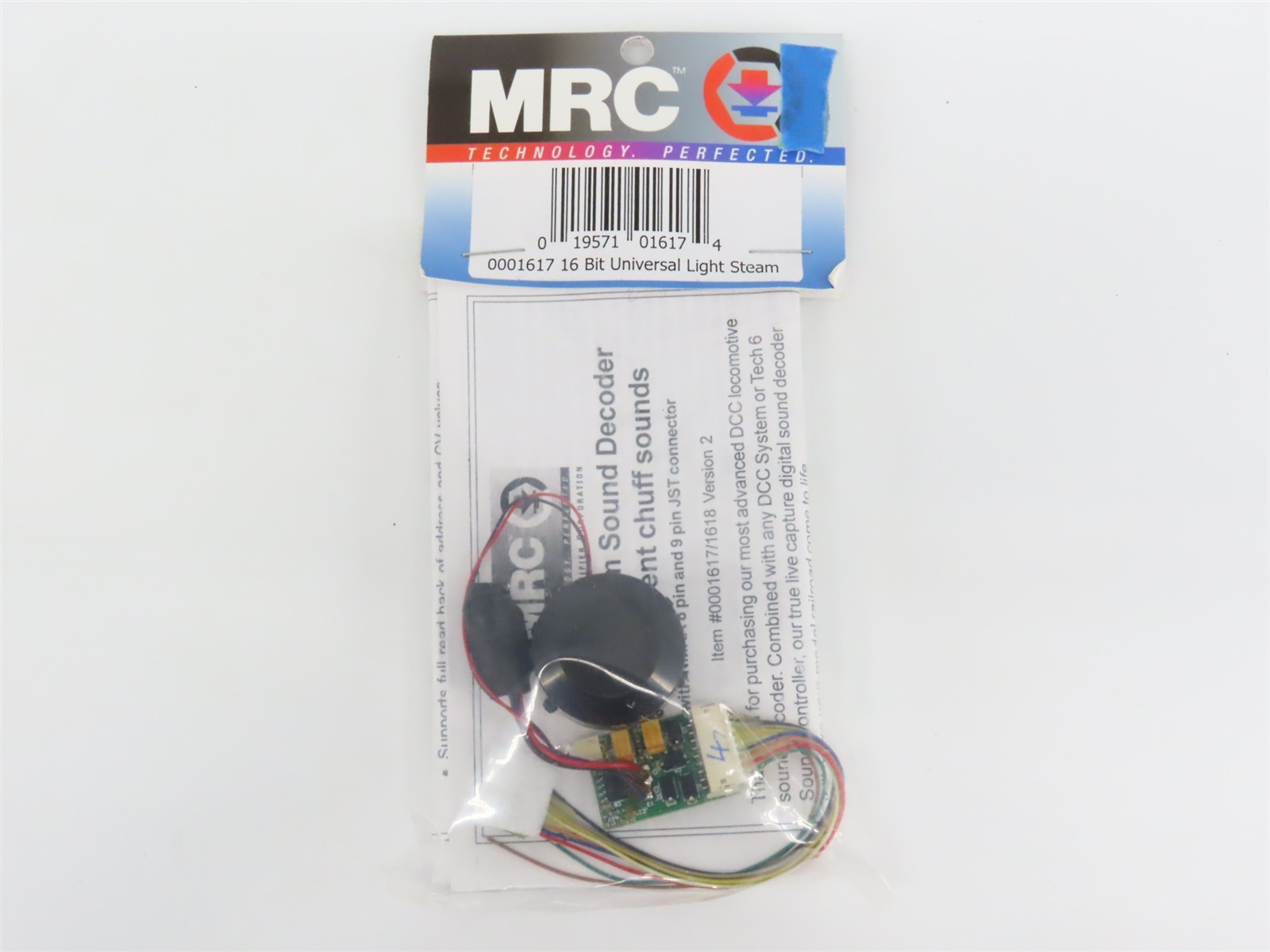 MRC 0001617 16 Bit Universal Light Steam DCC Decoder