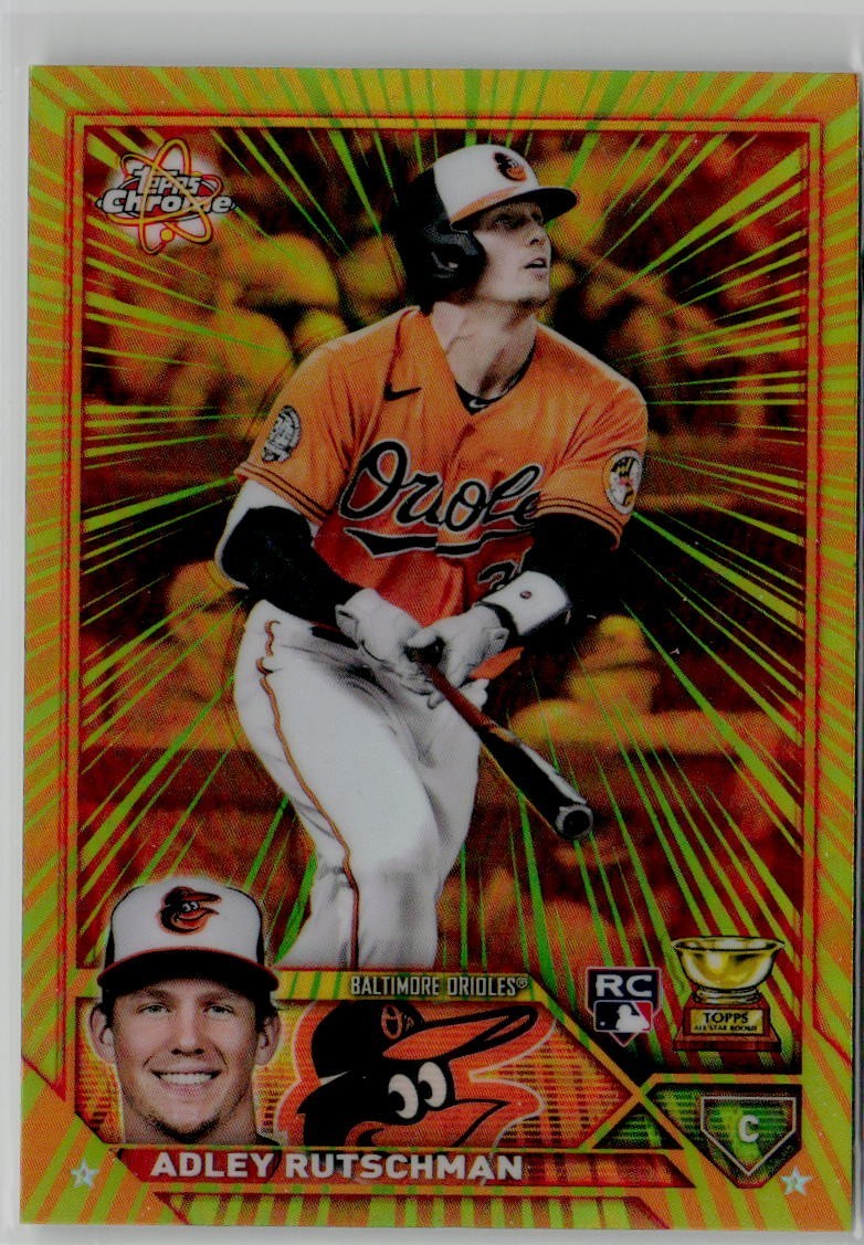 2023 Topps Chrome - Radiating Rookies Adley Rutschman #RR-1 (RC)