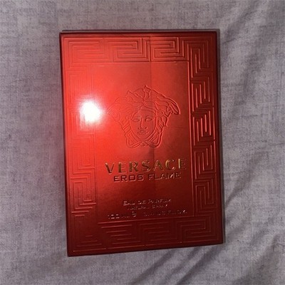 Versace Eros Flame Eau de Parfum Spray 100 ml Regular Size for Men Red Box