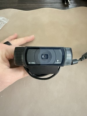 Logitech 1080p Pro Streaming Webcam Black