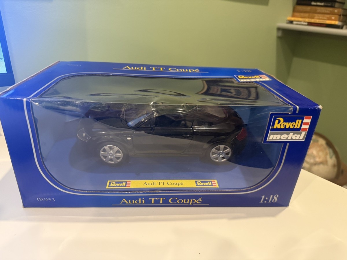 Revell Metal Audi TT Coupe Black 1:18 Model Car Boxed 08985 | eBay