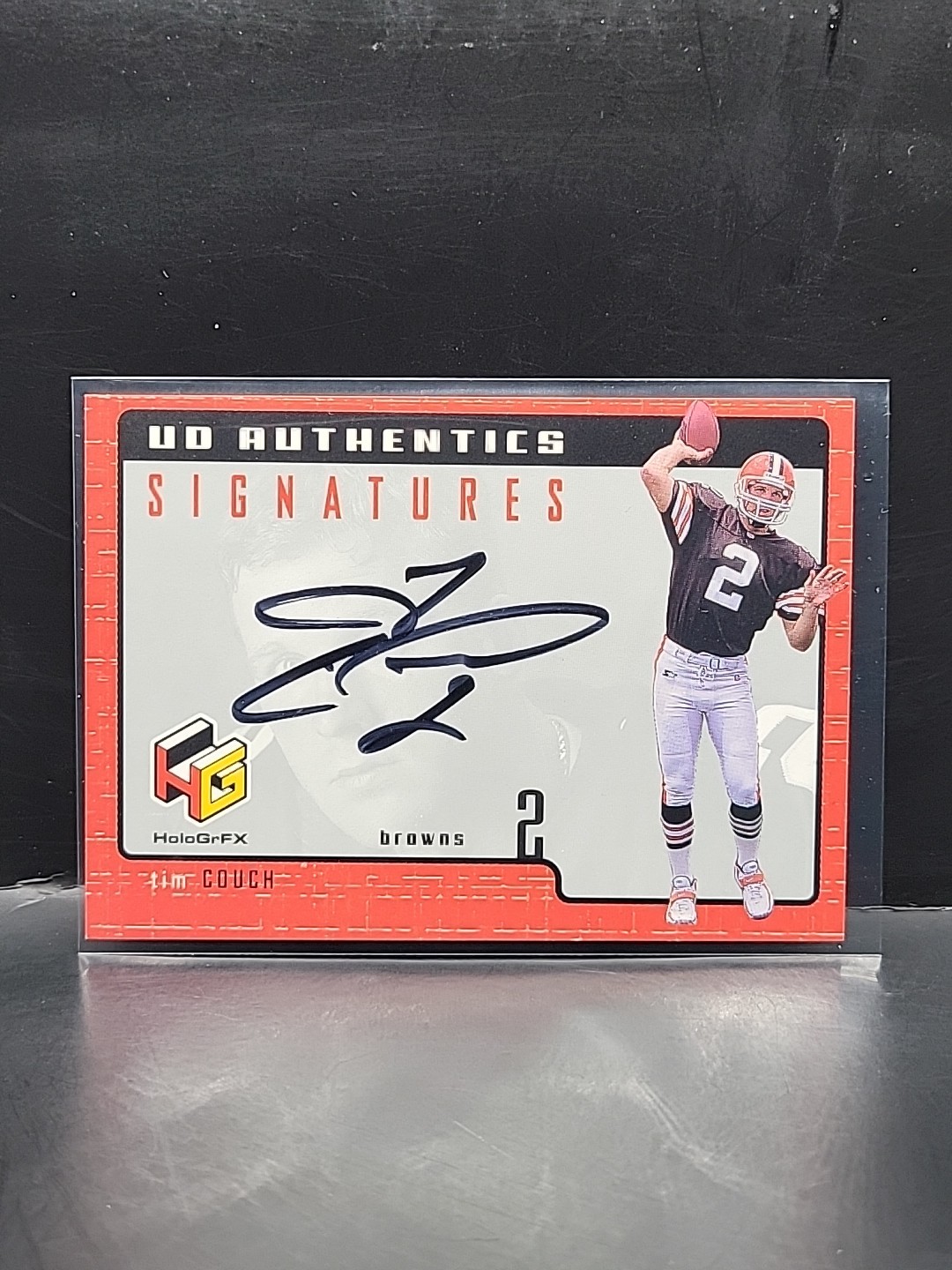 Tim Couch Upper Deck Hologrfx Authentic #TC Authentics