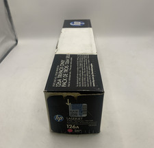 Genuine HP 126A magenta toner CE313A - New, Sealed, Worn box