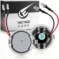 Tectico LED Umfeldbeleuchtung Spiegel 12V Auto E8 Umgebungslicht 6000K Kaltweiß