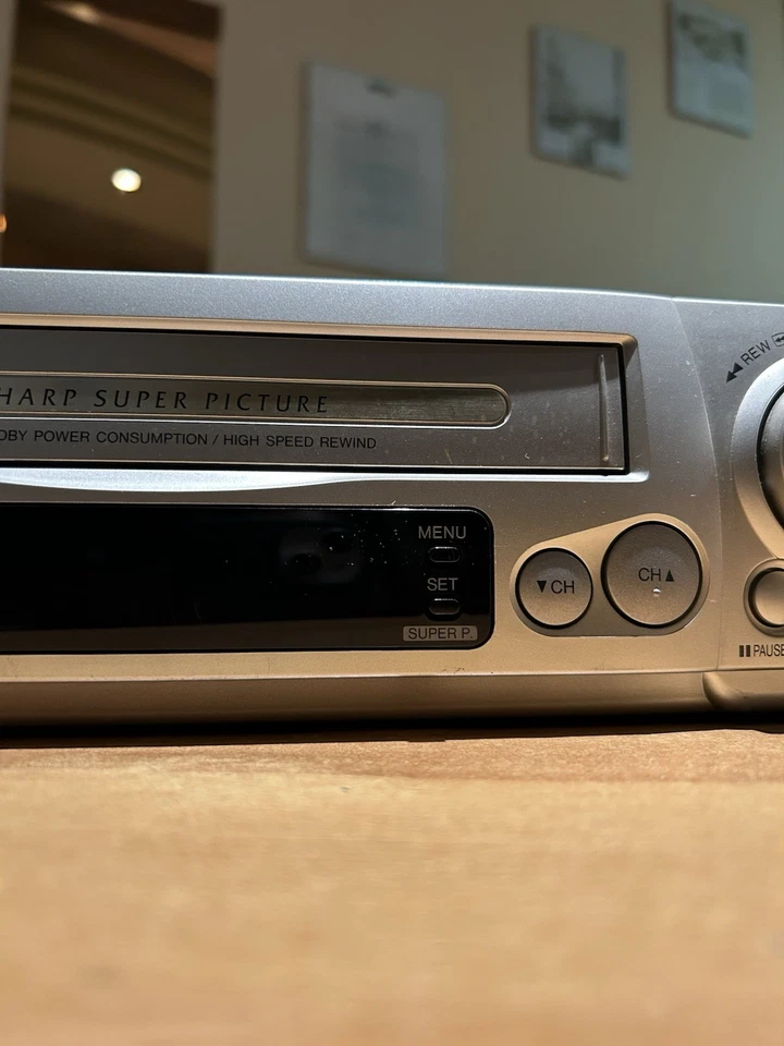 Sharp VHS VC-M35SM(SS) Video Cassette Recorder - Immagine 4 di 4