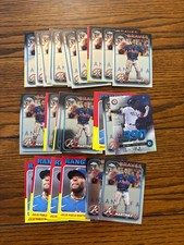 J.P. Martinez 45 Card Rookie Rc Lot ! Braves