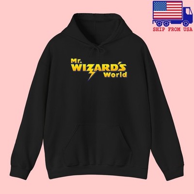 Mr. Wizard's World 80's TV Show Black Size S-3XL