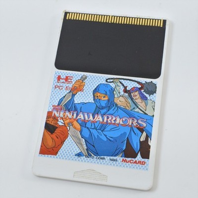 PC Engine Hu NINJA WARRIORS Card Only 1722 pe