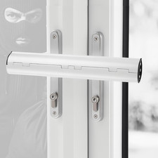 Patio Door Security Lock Fit for Double French Doors & Conservatory Doors, Reinf