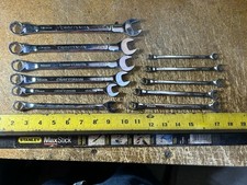 Craftsman Raised Panel Professional Wrench Set Metric 11 Pcs Usa
