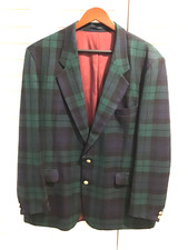 Archie Brown  Son Men's Vintage Tailored Blazer wool made in United Kingdom 46R