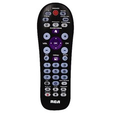 RCA RCR414BHE Programmable Universal Big Button Remote Control 6.81 Hx2.36 W in.