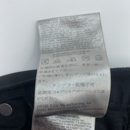 Diesel De-Modung Gonna di Denim, Taglia W30, Nero (XL2056) - Foto 13 di 17