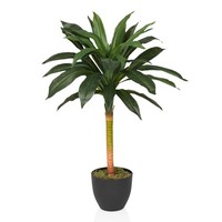 KüNstliche Dracaena 85 Cm Groß Kunstbaum Drachenbaum Kunstpflanze Im Topf